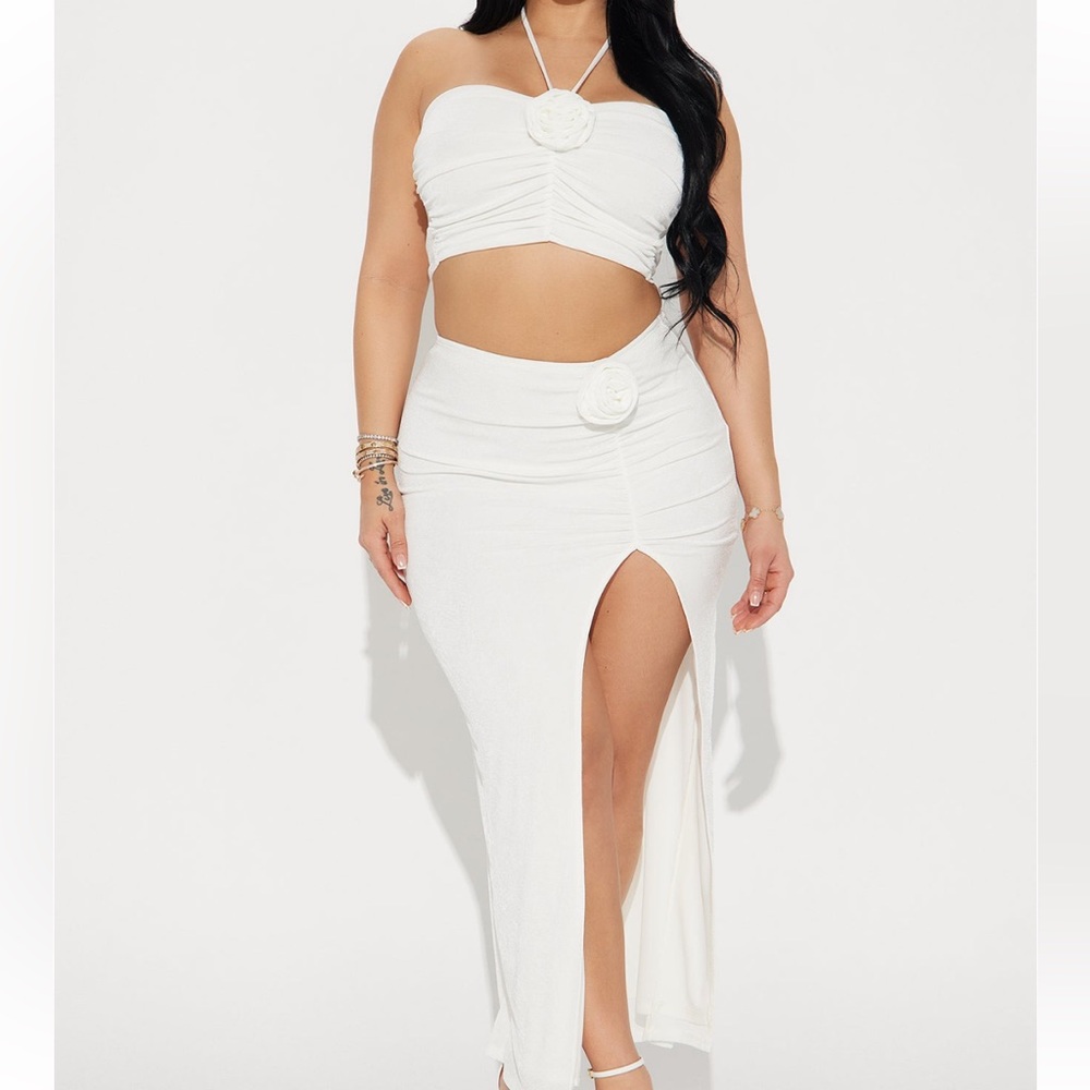 Fashion nova white two piece